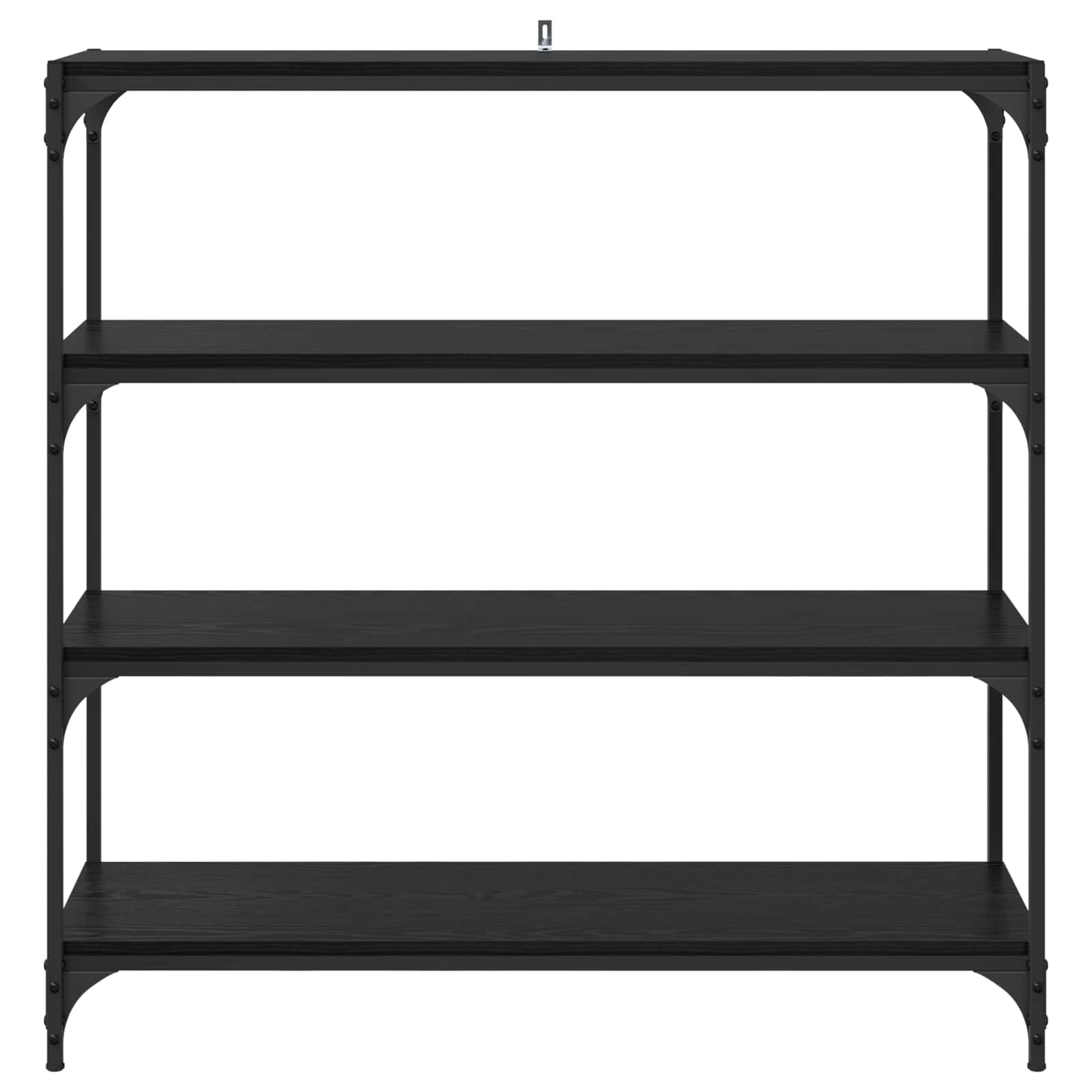 vidaXL Szafka na książki Czarny Dąb 100 x 33 x 100 cm