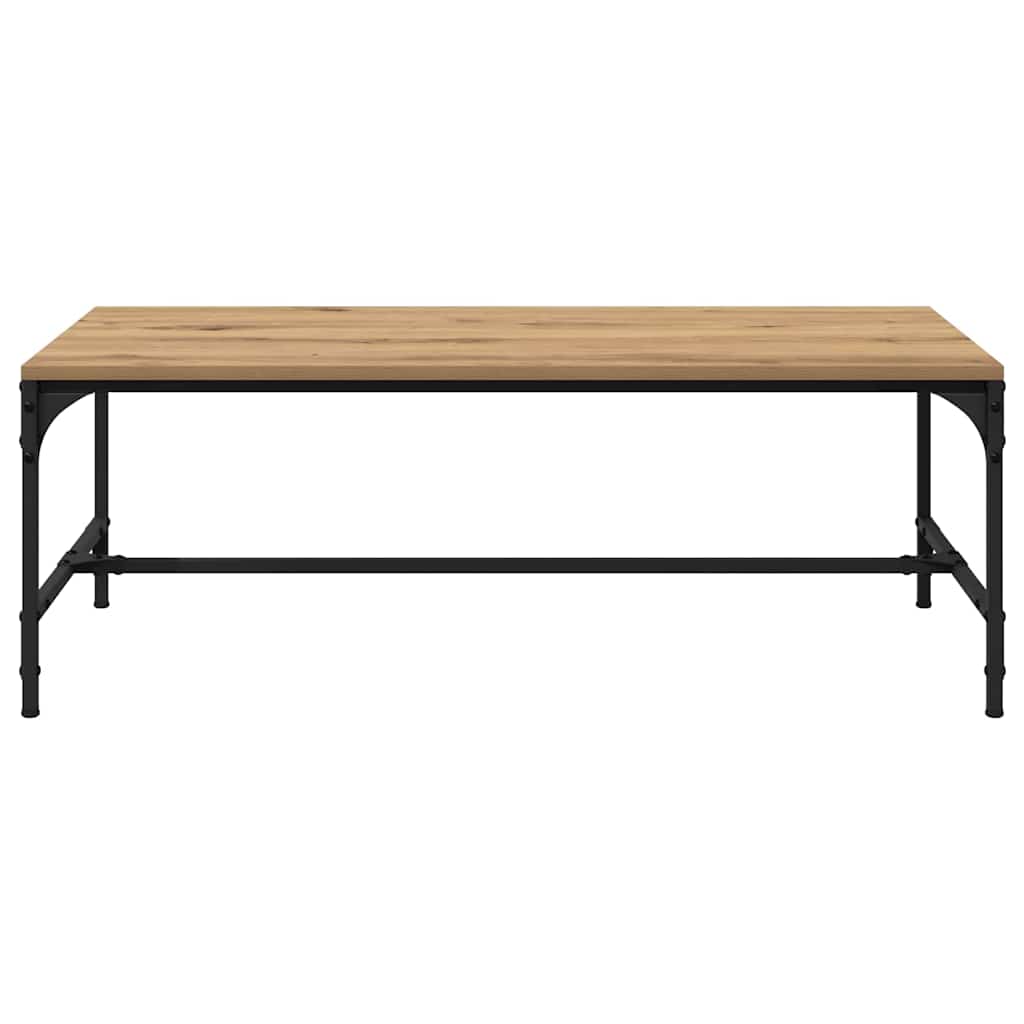 vidaXL Stolik kawowy Dąb rzemieślniczy 100 x 50 x 35 cm