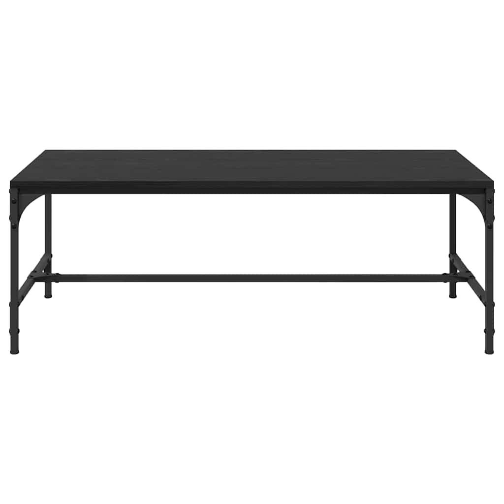 vidaXL Stolik kawowy Czarny Dąb 100 x 50 x 35 cm