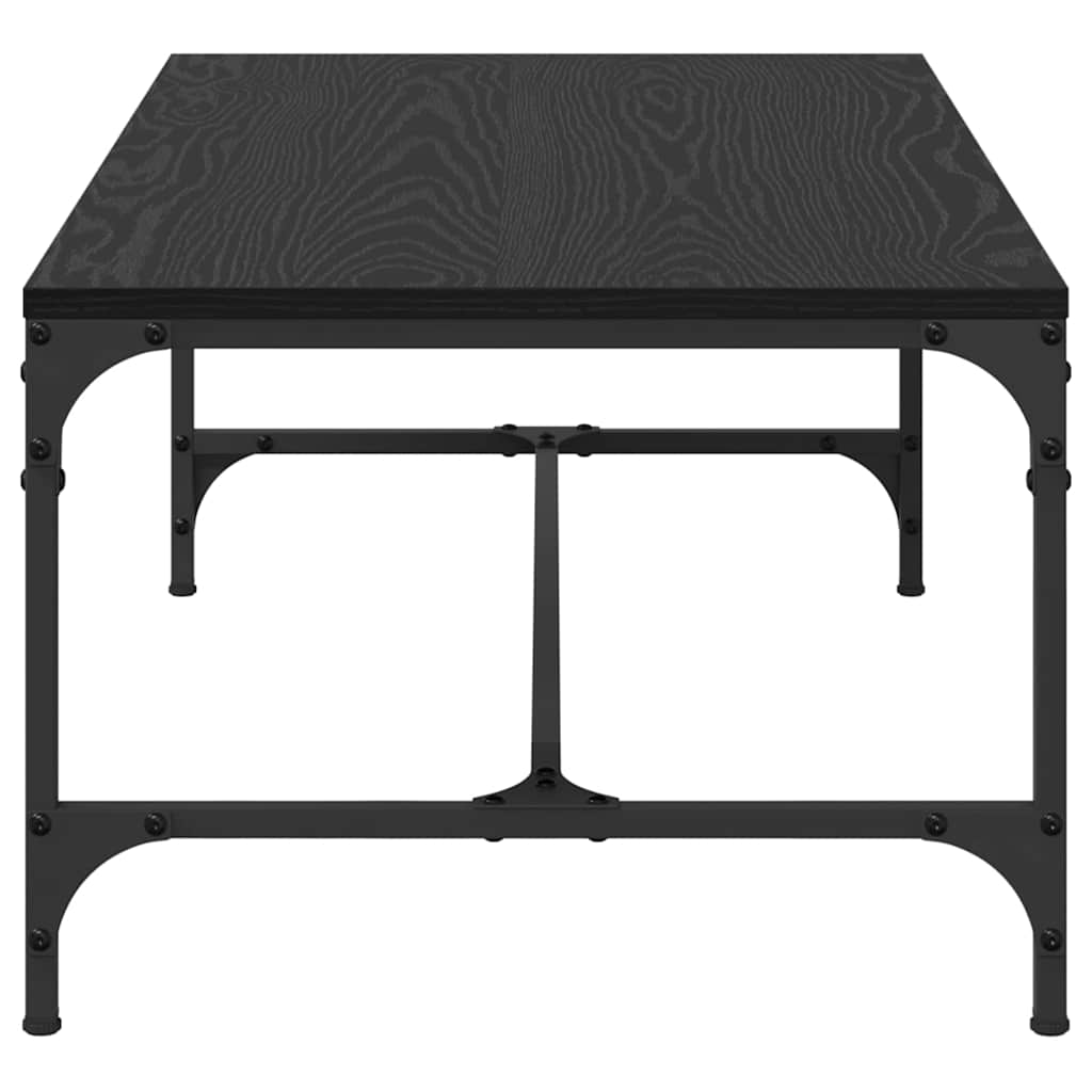 vidaXL Stolik kawowy Czarny Dąb 100 x 50 x 35 cm