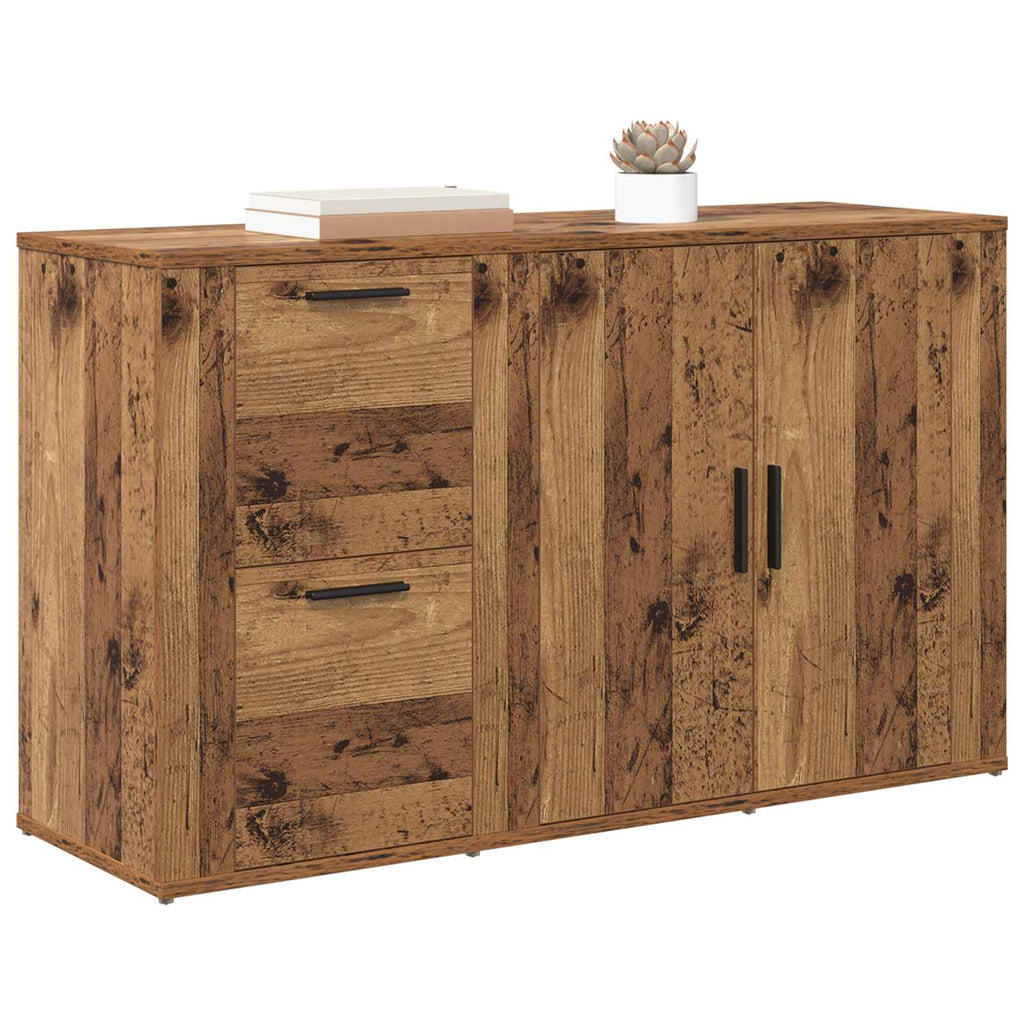 vidaXL Bufet Stare drewno 100 x 33 x 59.5 cm Materiał drewnopochodny