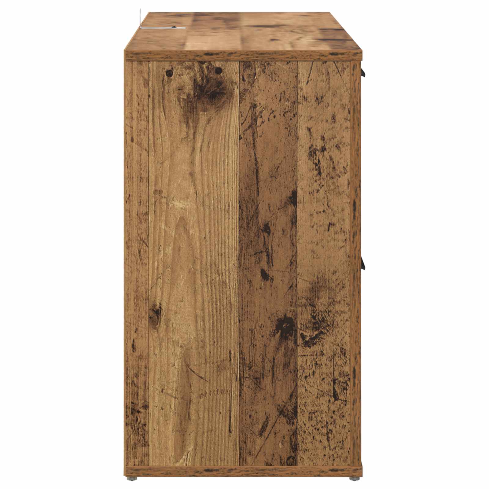 vidaXL Bufet Stare drewno 100 x 33 x 59.5 cm Materiał drewnopochodny