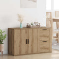 vidaXL Bufet Dąb rzemieślniczy 100 x 33 x 59.5 cm Drewno inżynieryjne