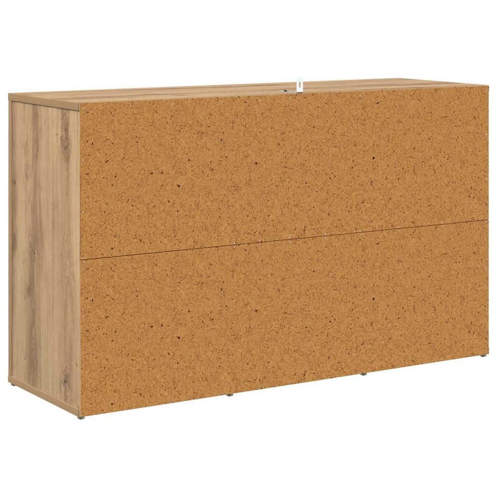 vidaXL Bufet Dąb rzemieślniczy 100 x 33 x 59.5 cm Drewno inżynieryjne