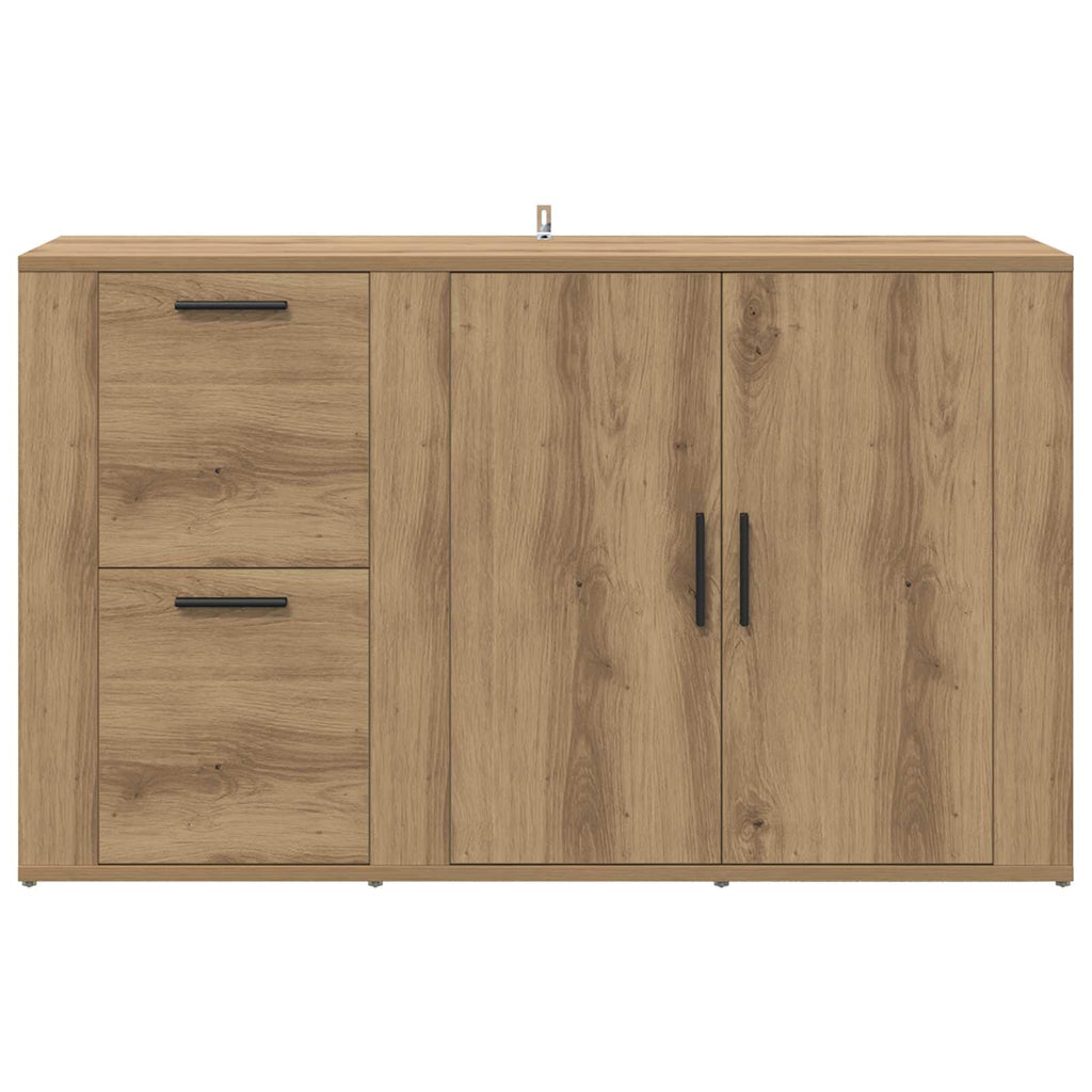 vidaXL Bufet Dąb rzemieślniczy 100 x 33 x 59.5 cm Drewno inżynieryjne
