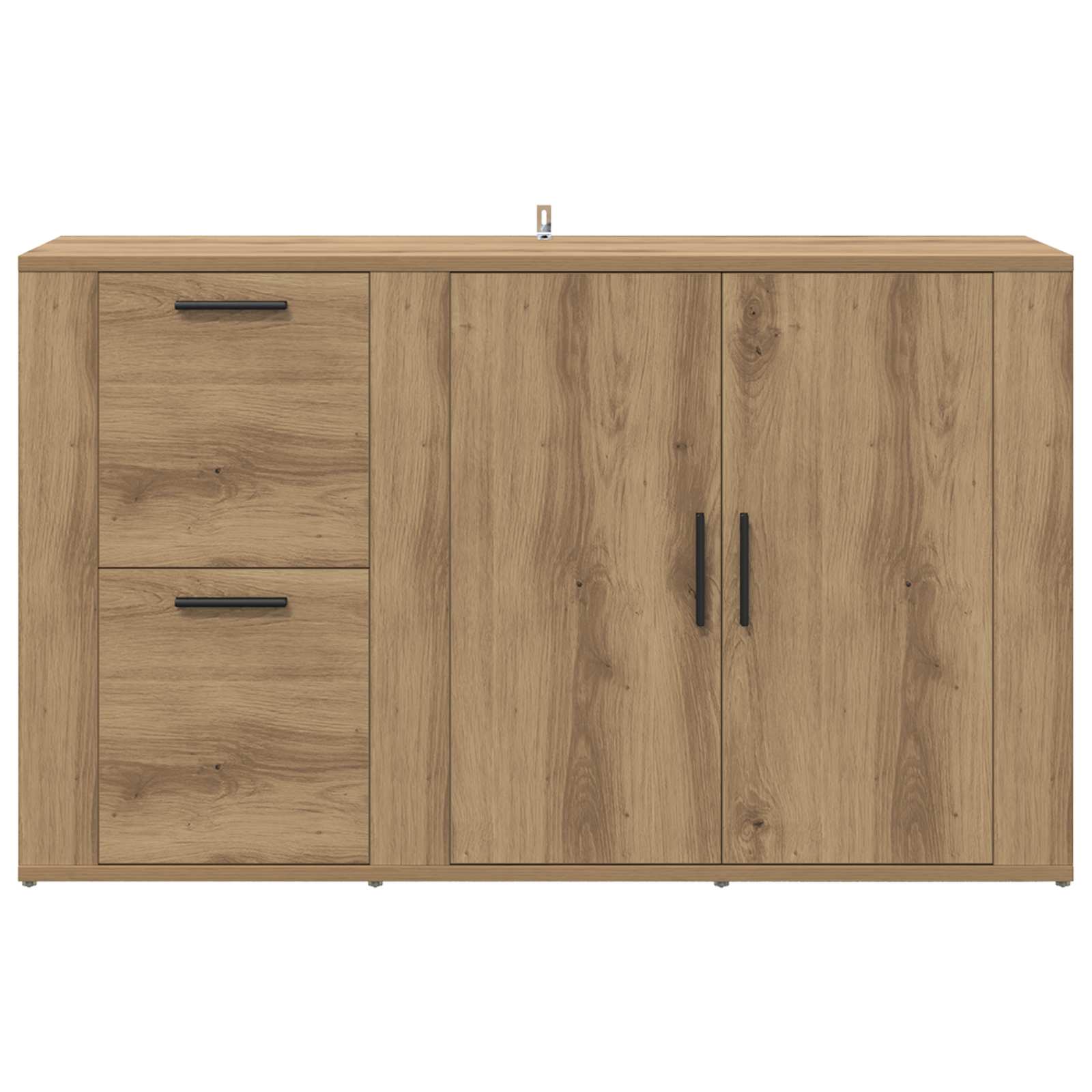 vidaXL Bufet Dąb rzemieślniczy 100 x 33 x 59.5 cm Drewno inżynieryjne