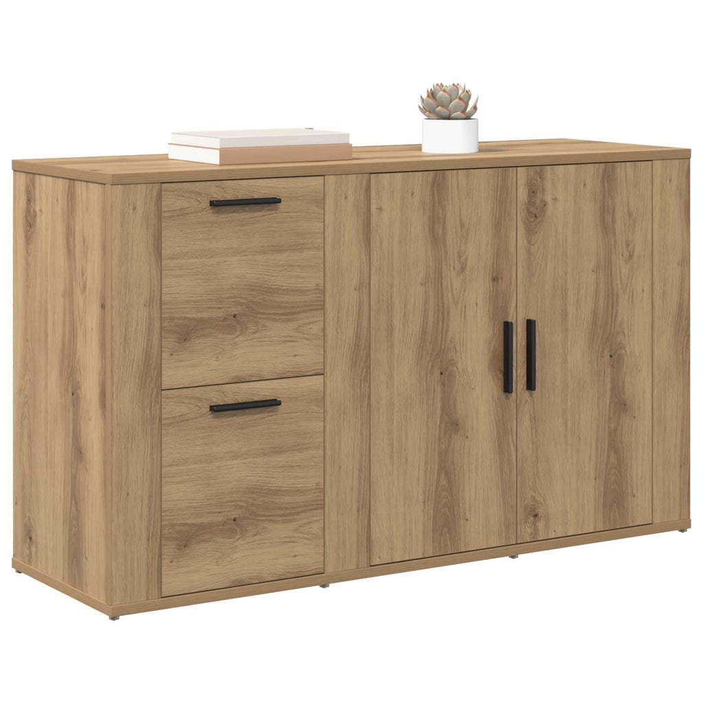 vidaXL Bufet Dąb rzemieślniczy 100 x 33 x 59.5 cm Drewno inżynieryjne