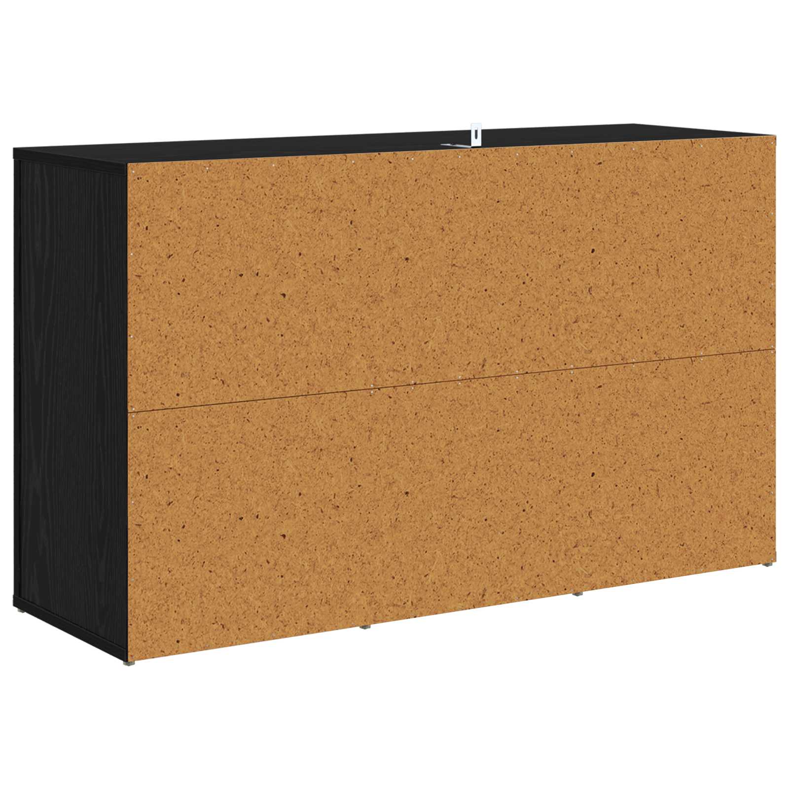 vidaXL Bufet Czarny Dąb 100 x 33 x 59.5 cm Materiał drewnopochodny