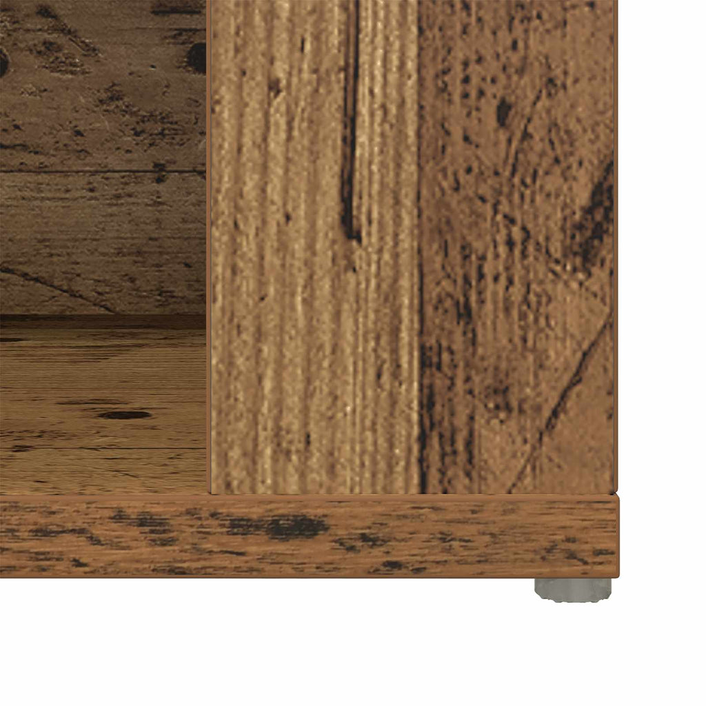 vidaXL Bufet Stare drewno 100 x 30 x 59,5 cm Materiał drewnopochodny