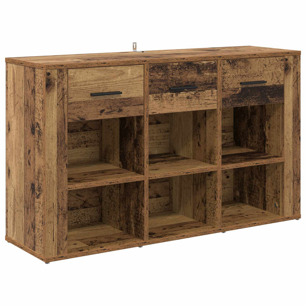 vidaXL Bufet Stare drewno 100 x 30 x 59,5 cm Materiał drewnopochodny
