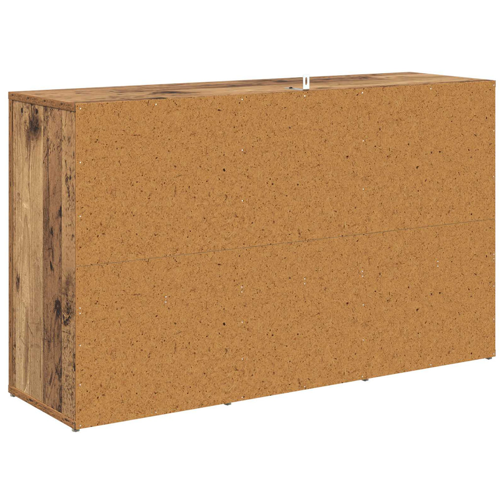 vidaXL Bufet Stare drewno 100 x 30 x 59,5 cm Materiał drewnopochodny