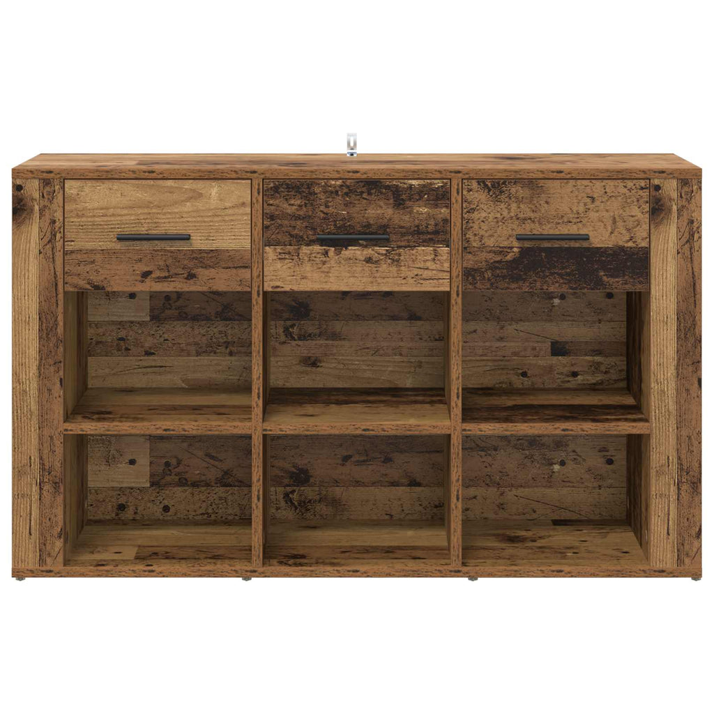 vidaXL Bufet Stare drewno 100 x 30 x 59,5 cm Materiał drewnopochodny
