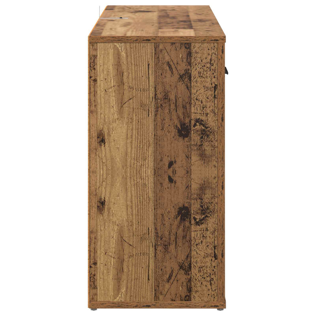 vidaXL Bufet Stare drewno 100 x 30 x 59,5 cm Materiał drewnopochodny