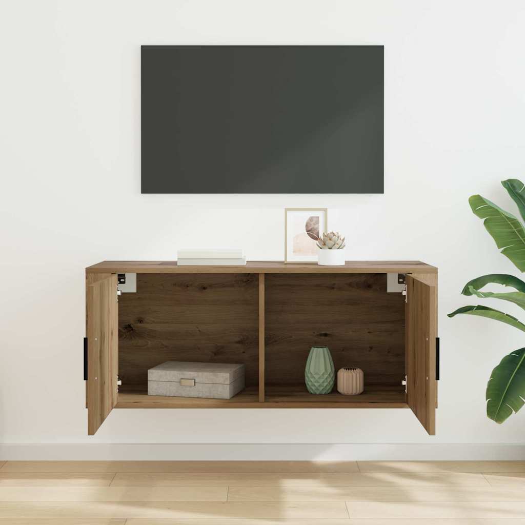 vidaXL Szafka na telewizor montowana na ścianie 100 x 34,5 x 40 cm
