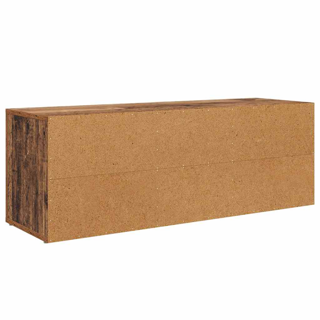 vidaXL Szafka pod telewizor Stare drewno 100 x 31,5 x 35 cm