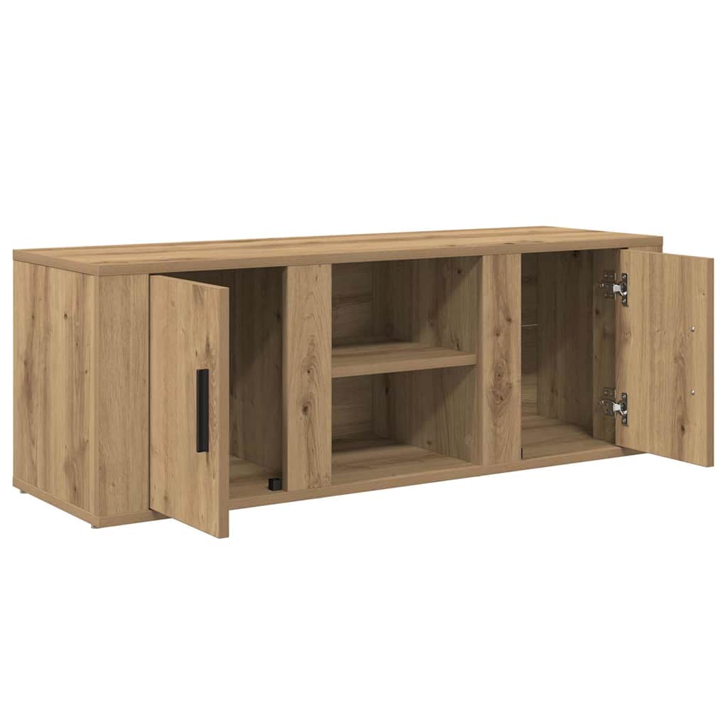 vidaXL Szafka pod telewizor Dąb rzemieślniczy 100 x 31,5 x 35 cm