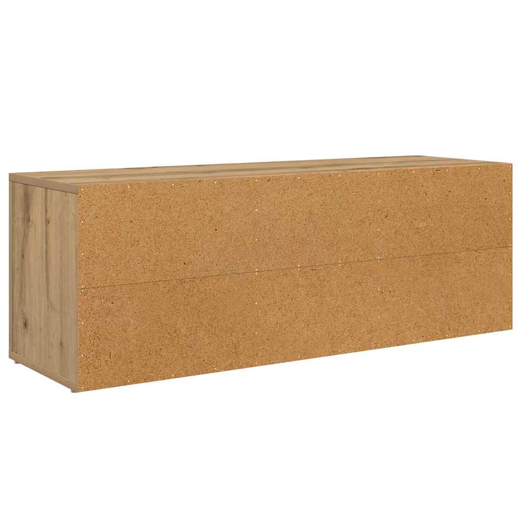 vidaXL Szafka pod telewizor Dąb rzemieślniczy 100 x 31,5 x 35 cm