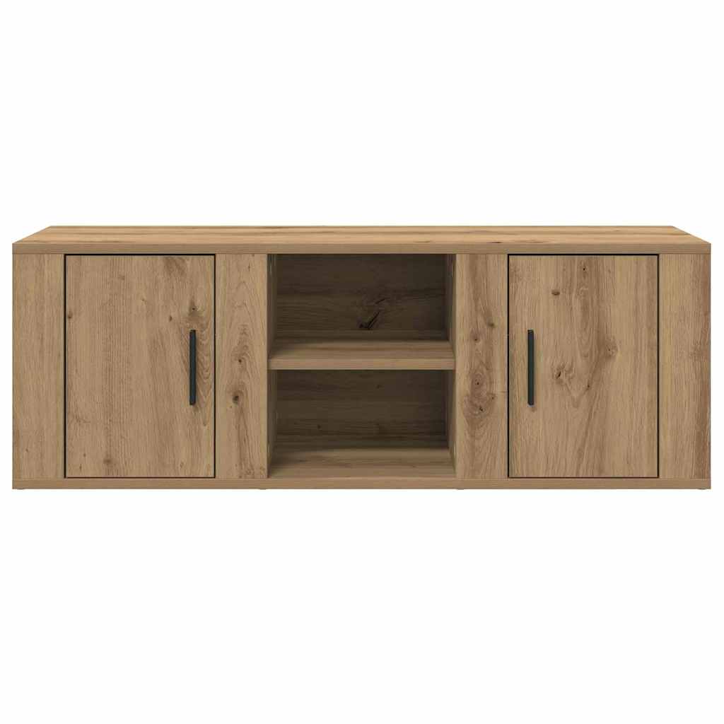 vidaXL Szafka pod telewizor Dąb rzemieślniczy 100 x 31,5 x 35 cm