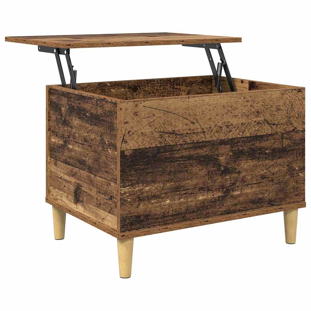 vidaXL Szafka Nocna Stare drewno 60 x 44,5 x 45 cm