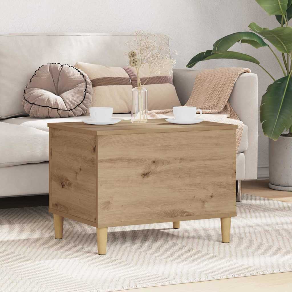 vidaXL Szafka Nocna Dąb rzemieślniczy 60 x 44,5 x 45 cm