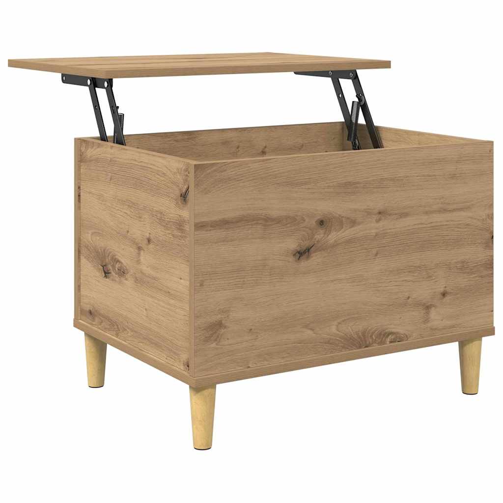 vidaXL Szafka Nocna Dąb rzemieślniczy 60 x 44,5 x 45 cm