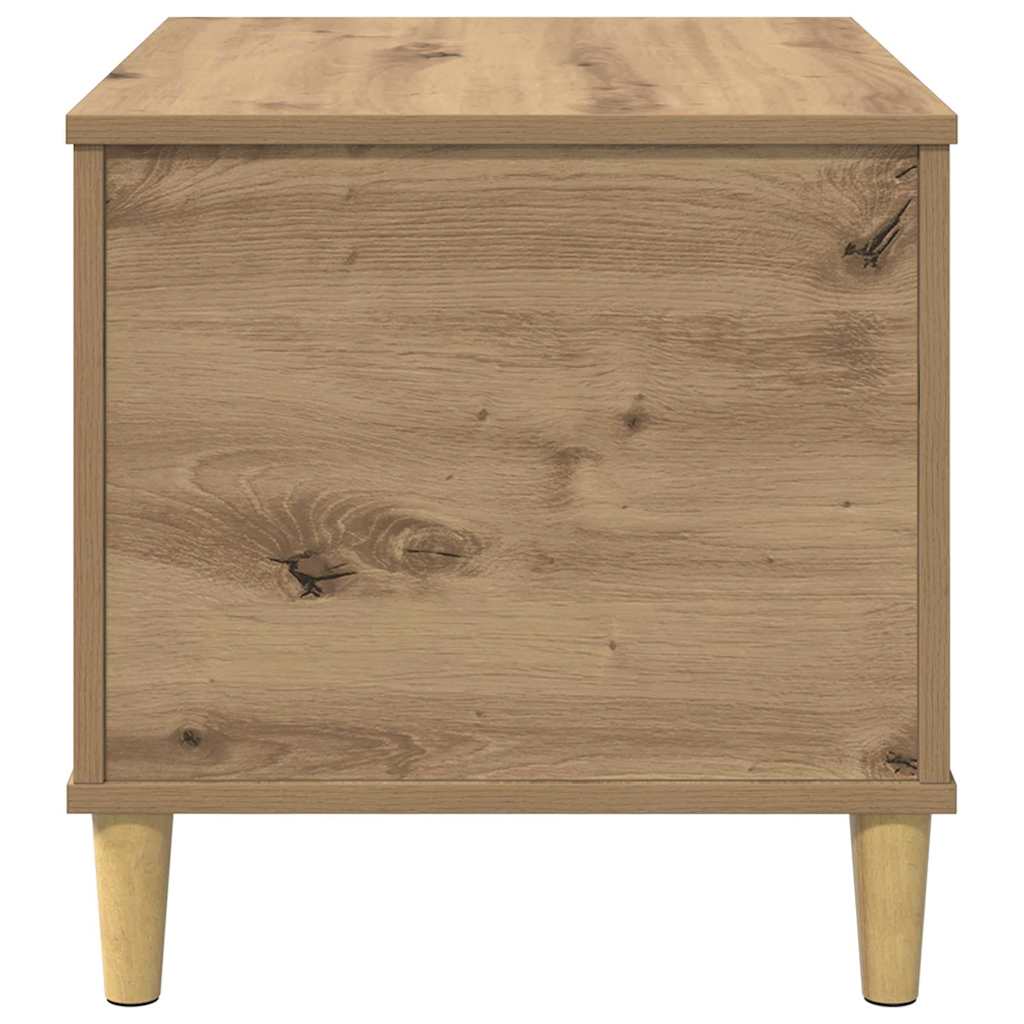 vidaXL Szafka Nocna Dąb rzemieślniczy 60 x 44,5 x 45 cm