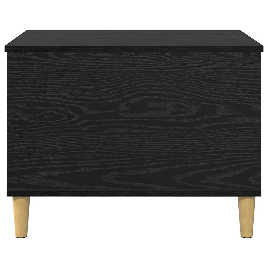 vidaXL Szafka Nocna Czarny Dąb 60 x 44,5 x 45 cm