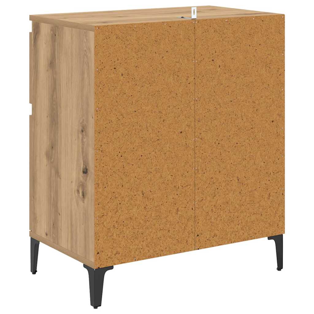 vidaXL Bufet z szufladą Dąb rzemieślniczy 60 x 35 x 70 cm