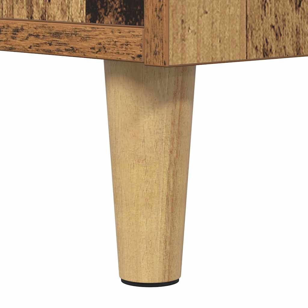 vidaXL Szafka Nocna z szufladą Stare drewno 40 x 35 x 70 cm