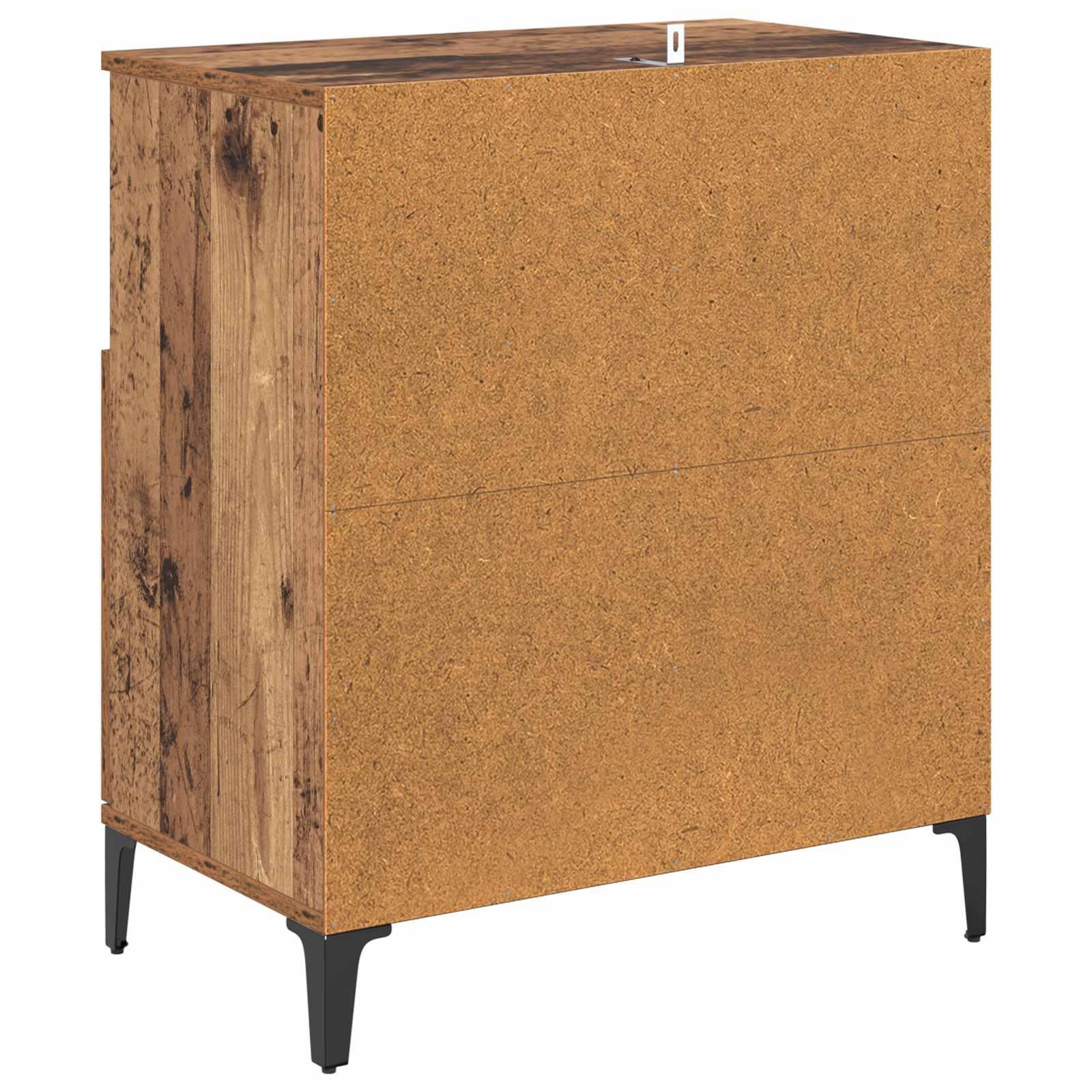 vidaXL Bufet Stare drewno 60 x 35 x 70 cm Materiał drewnopochodny