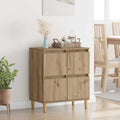 vidaXL Bufet Dąb rzemieślniczy 60 x 35 x 70 cm Materiał drewnopochodny