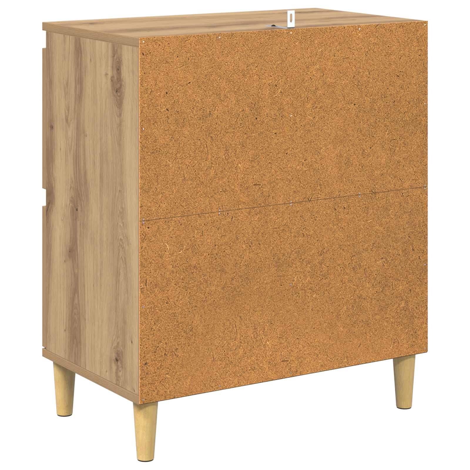 vidaXL Bufet Dąb rzemieślniczy 60 x 35 x 70 cm Materiał drewnopochodny