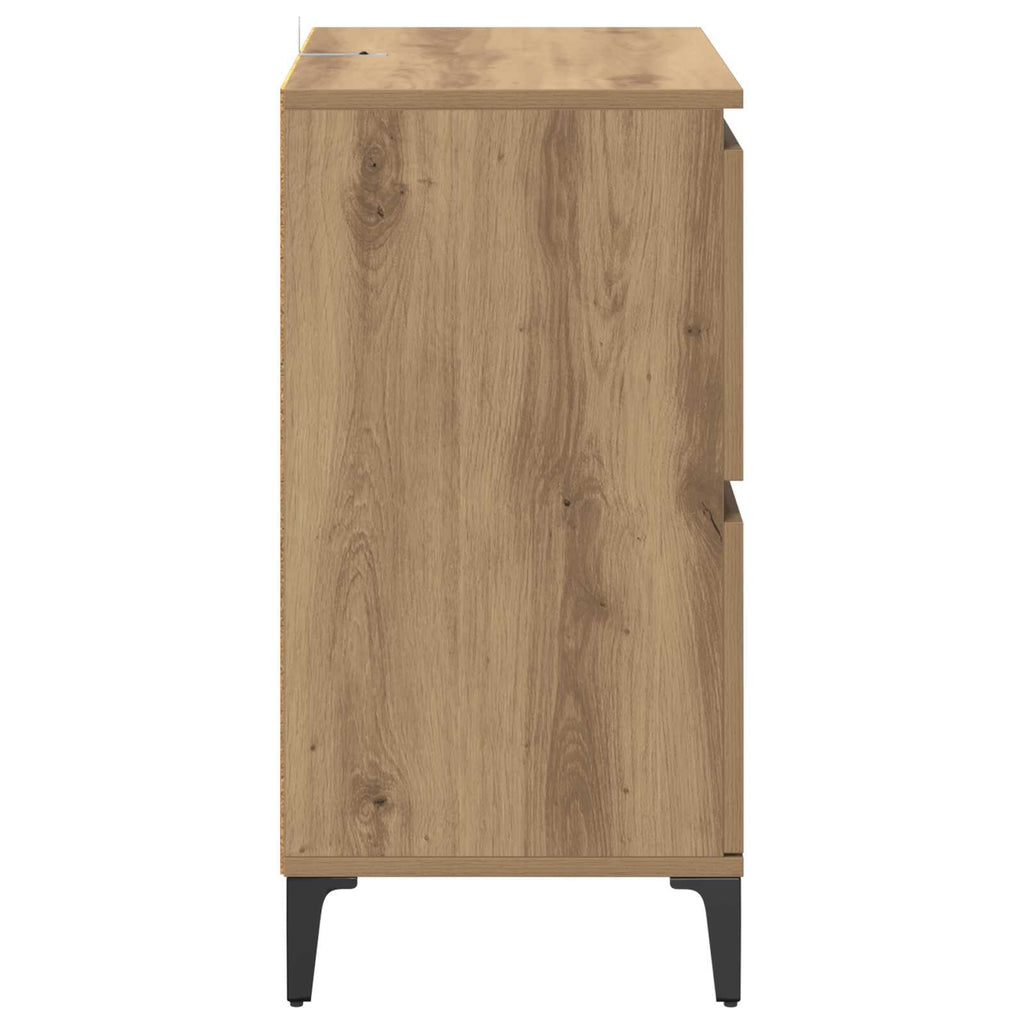 vidaXL Bufet Dąb rzemieślniczy 60 x 35 x 70 cm