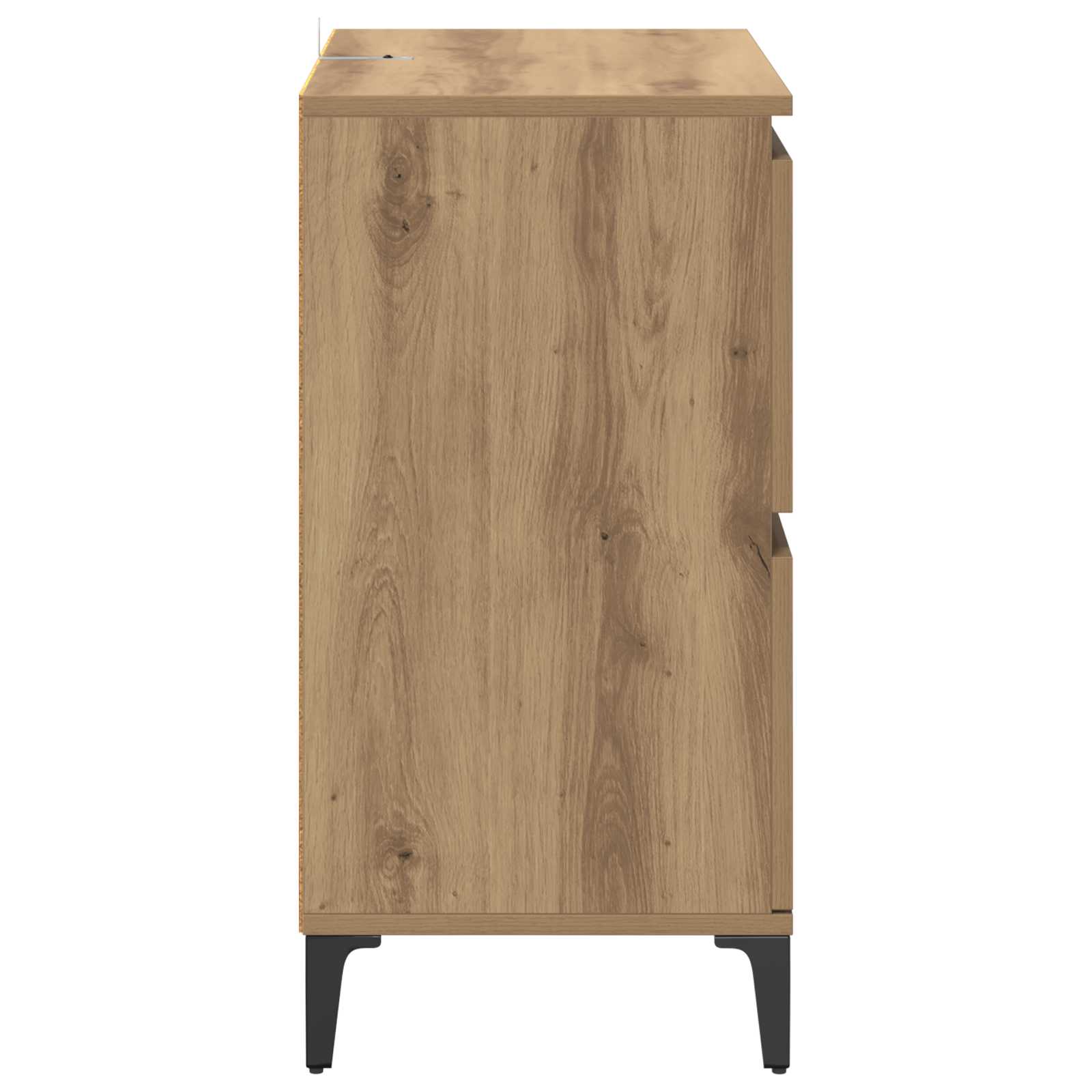 vidaXL Bufet Dąb rzemieślniczy 60 x 35 x 70 cm