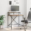 vidaXL Biurko Stare drewno 80 x 50 x 90 cm Materiał drewnopochodny