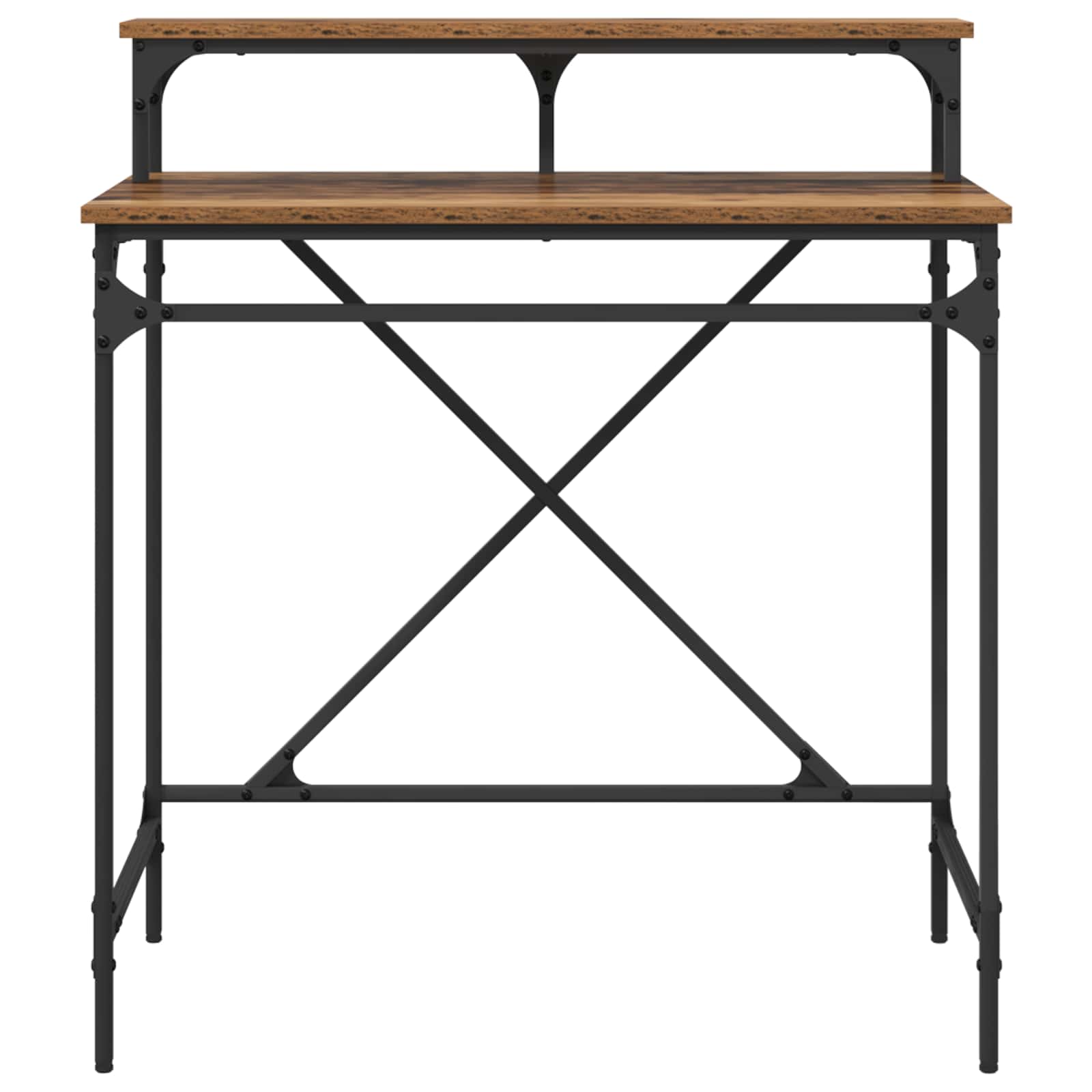 vidaXL Biurko Stare drewno 80 x 50 x 90 cm Materiał drewnopochodny