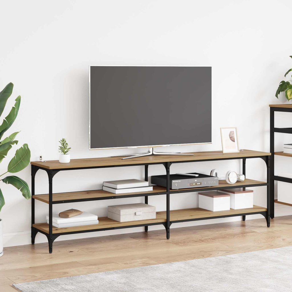 vidaXL Szafka pod telewizor Dąb rzemieślniczy 160 x 30 x 50 cm