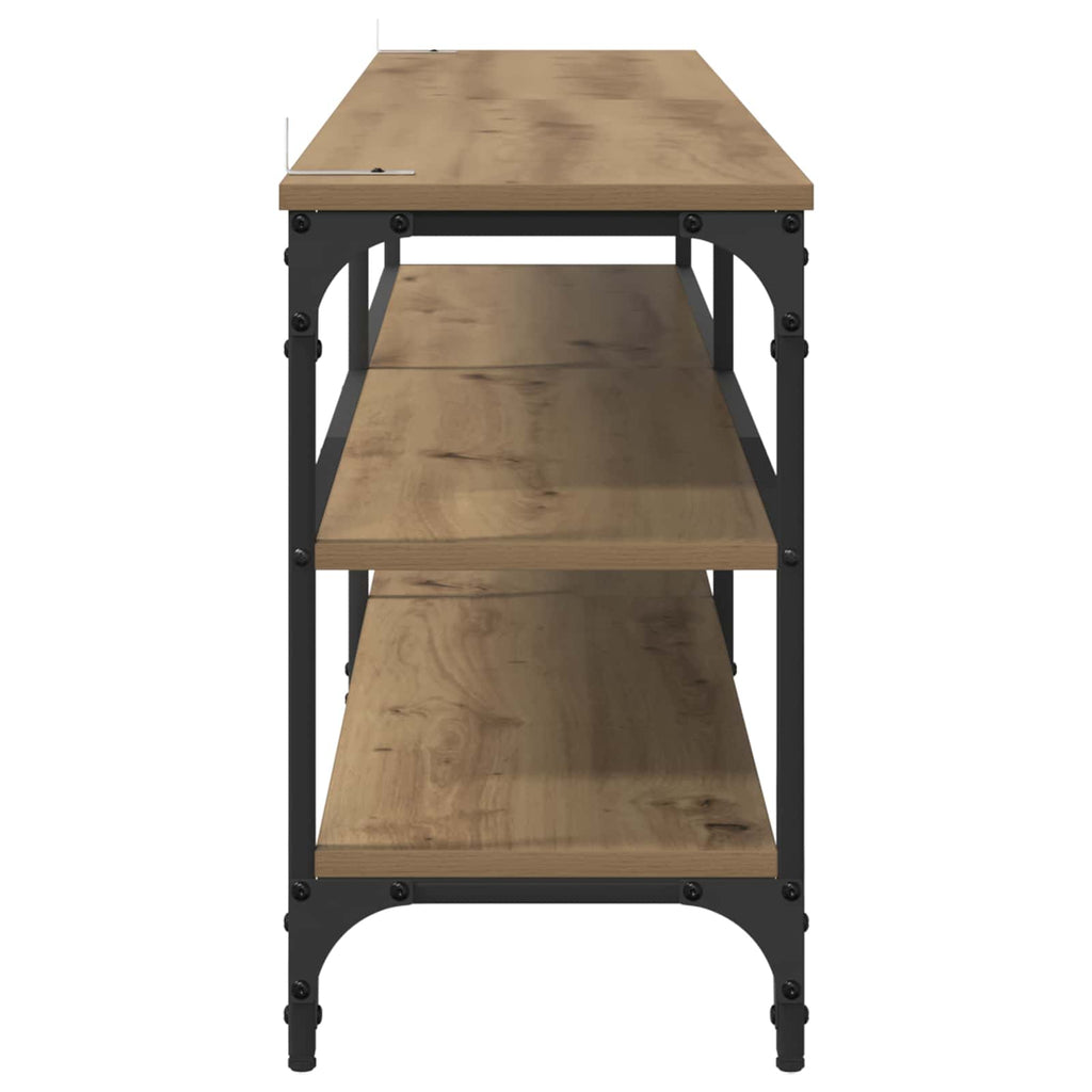 vidaXL Szafka pod telewizor Dąb rzemieślniczy 160 x 30 x 50 cm