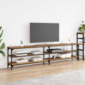vidaXL Szafka pod telewizor Stare drewno 200 x 30 x 50 cm