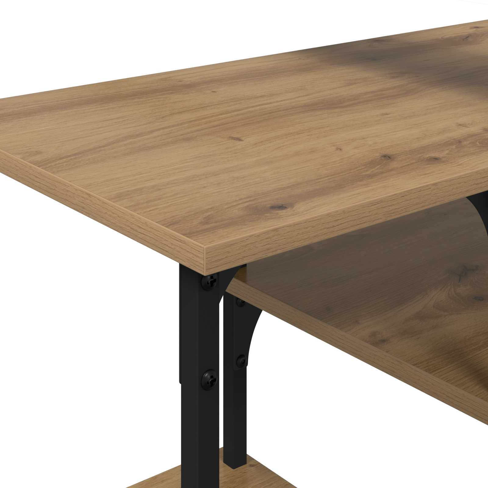 vidaXL Szafka pod telewizor Dąb rzemieślniczy 102 x 35 x 45,5 cm