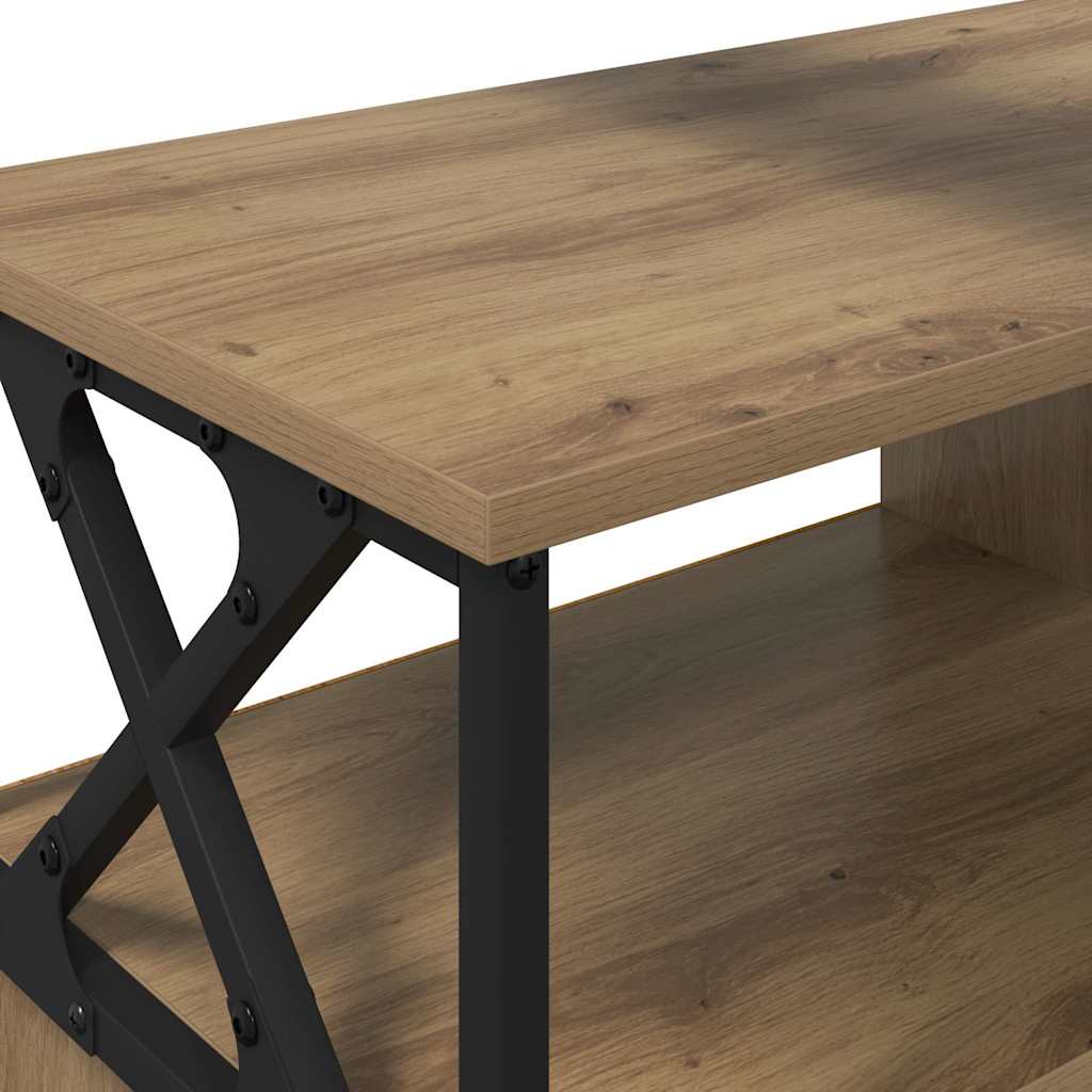 vidaXL Szafka pod telewizor Dąb rzemieślniczy 90 x 33 x 45 cm
