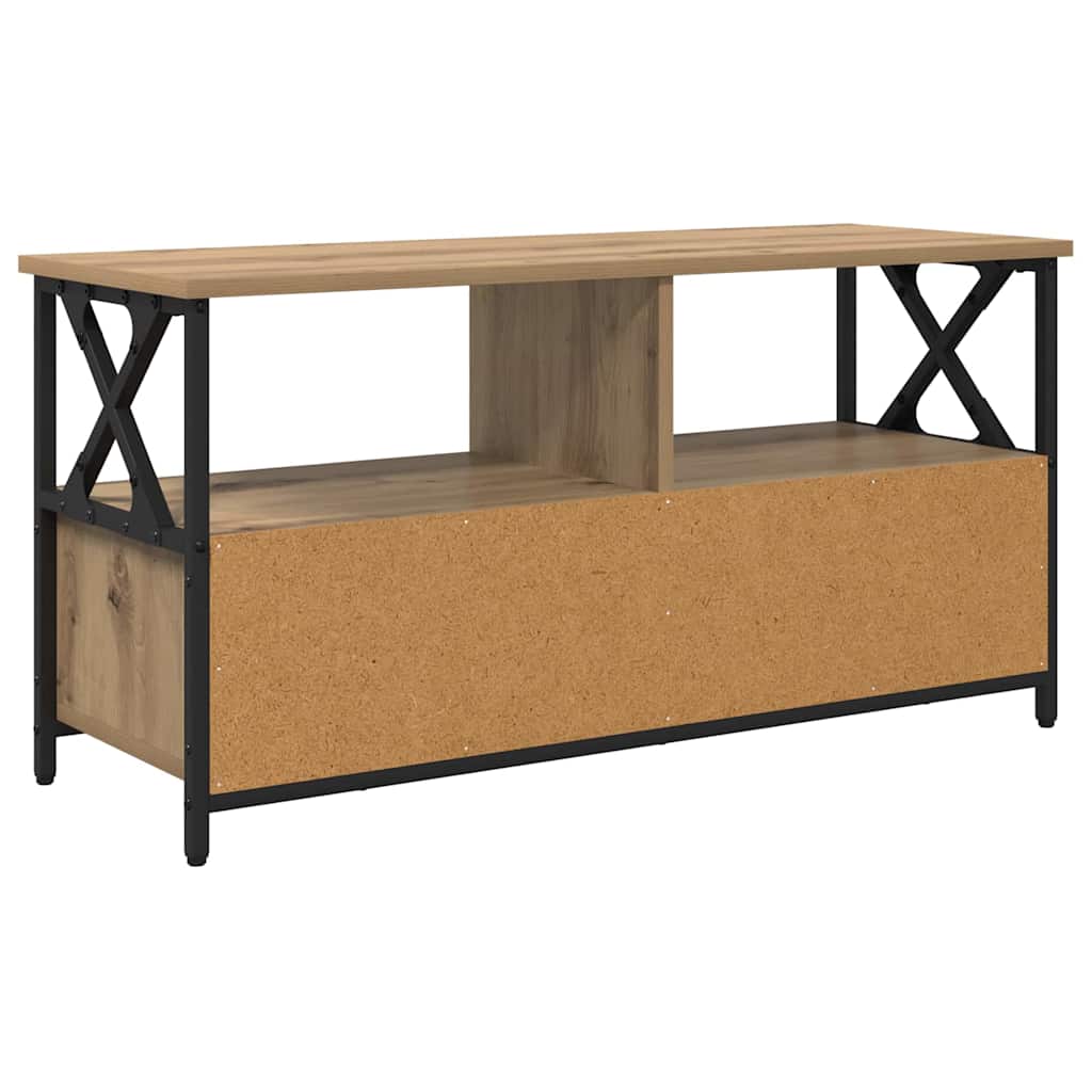vidaXL Szafka pod telewizor Dąb rzemieślniczy 90 x 33 x 45 cm