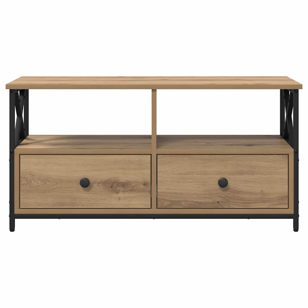 vidaXL Szafka pod telewizor Dąb rzemieślniczy 90 x 33 x 45 cm