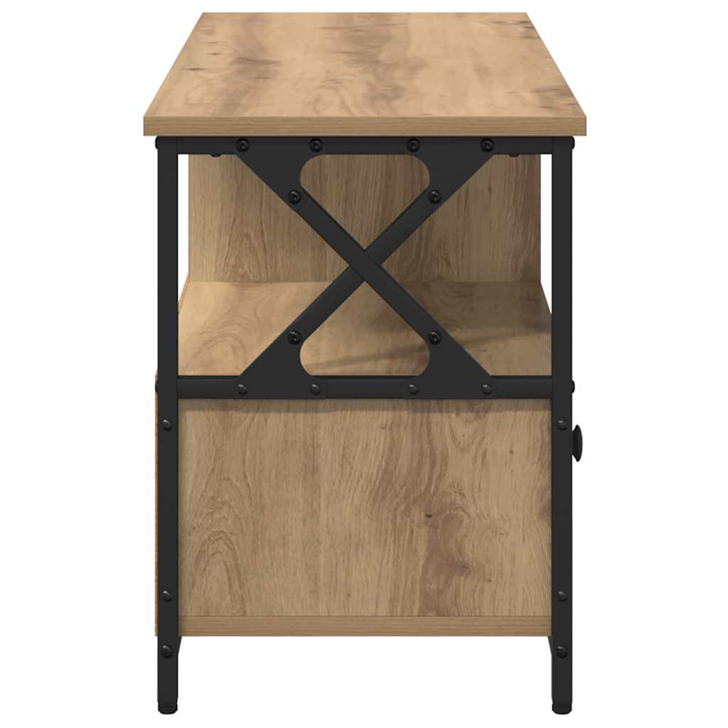 vidaXL Szafka pod telewizor Dąb rzemieślniczy 90 x 33 x 45 cm