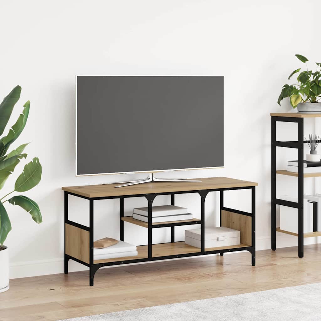 vidaXL Szafka pod telewizor Dąb rzemieślniczy 100 x 35 x 45 cm