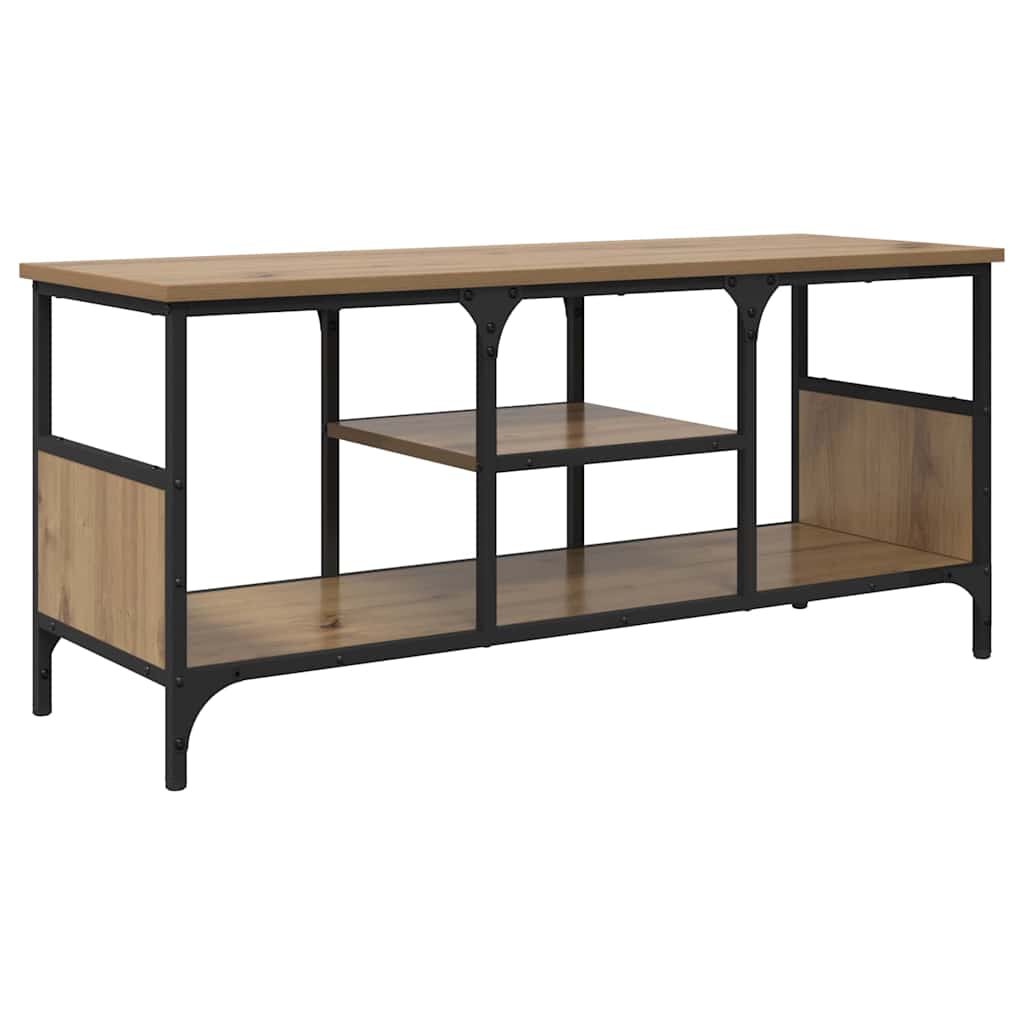 vidaXL Szafka pod telewizor Dąb rzemieślniczy 100 x 35 x 45 cm