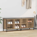 vidaXL Szafka na buty z półką Dąb rzemieślniczy 131 x 35 x 50 cm