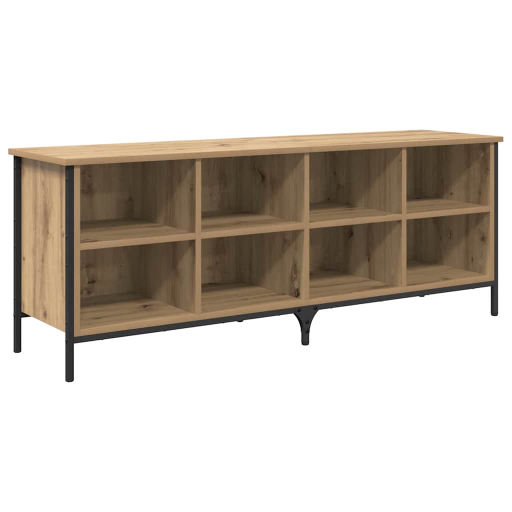 vidaXL Szafka na buty z półką Dąb rzemieślniczy 131 x 35 x 50 cm