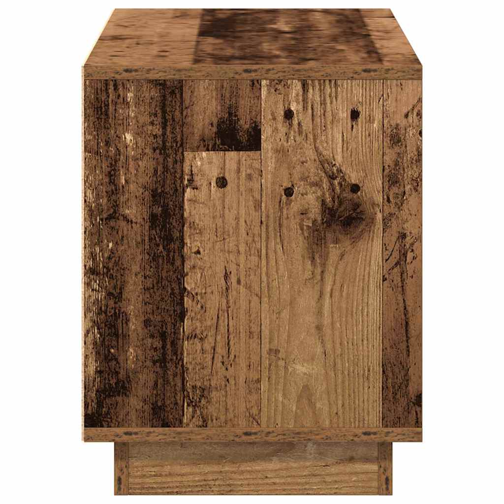 vidaXL Szafka pod telewizor Stare drewno 102 x 35 x 45 cm