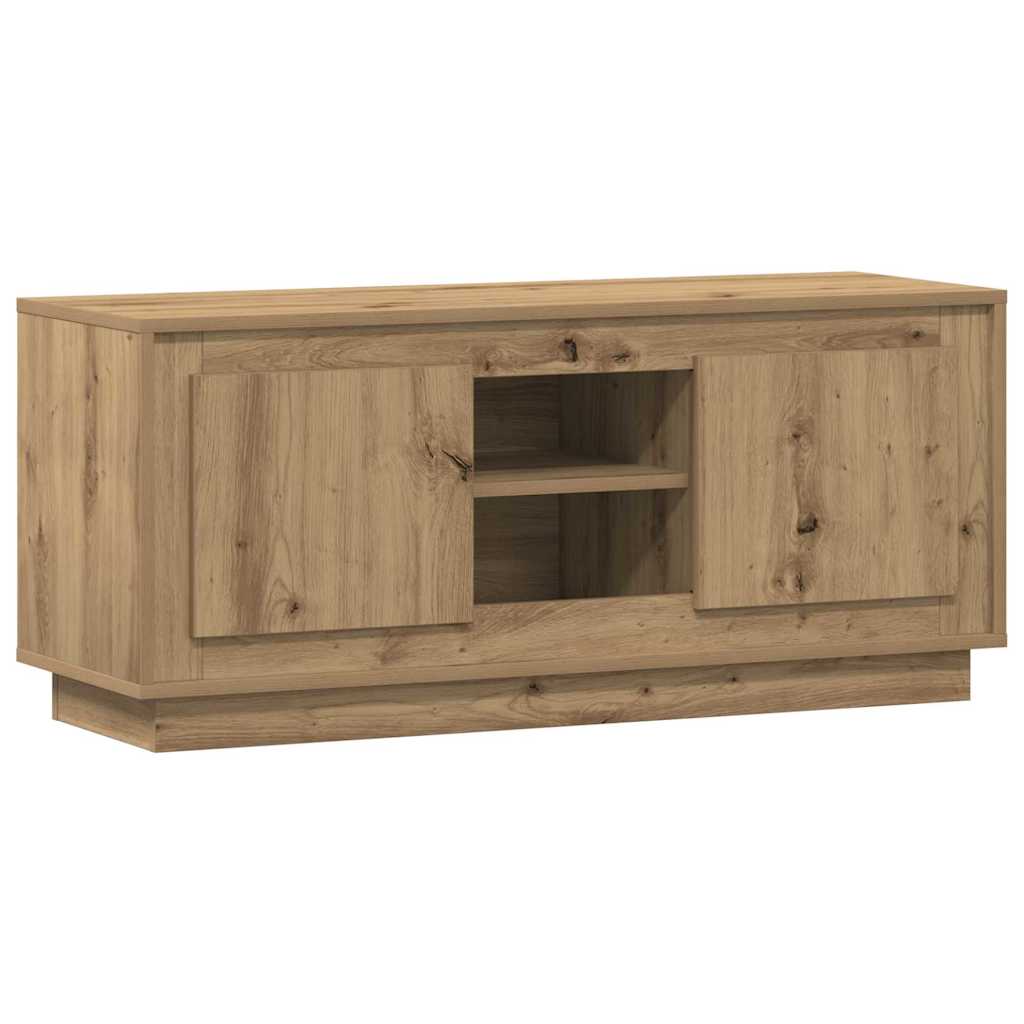 vidaXL Szafka pod telewizor 102 x 35 x 45 cm Dąb rzemieślniczy